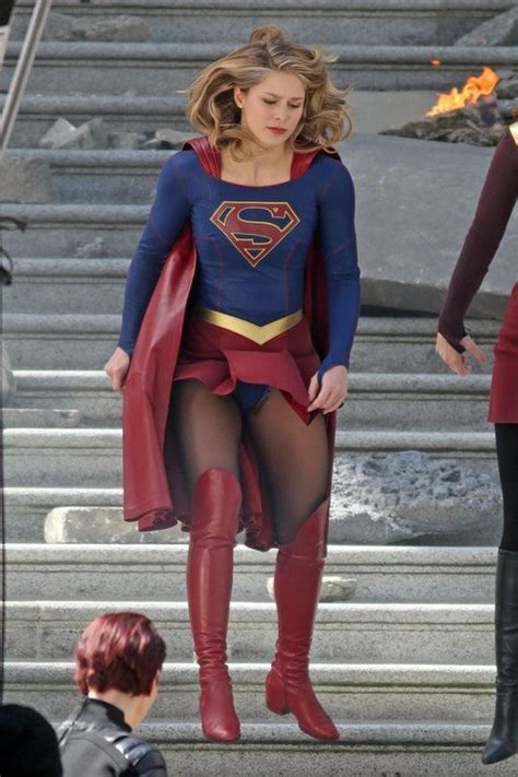 melissa benoist camel toe|Supergirl’s Not